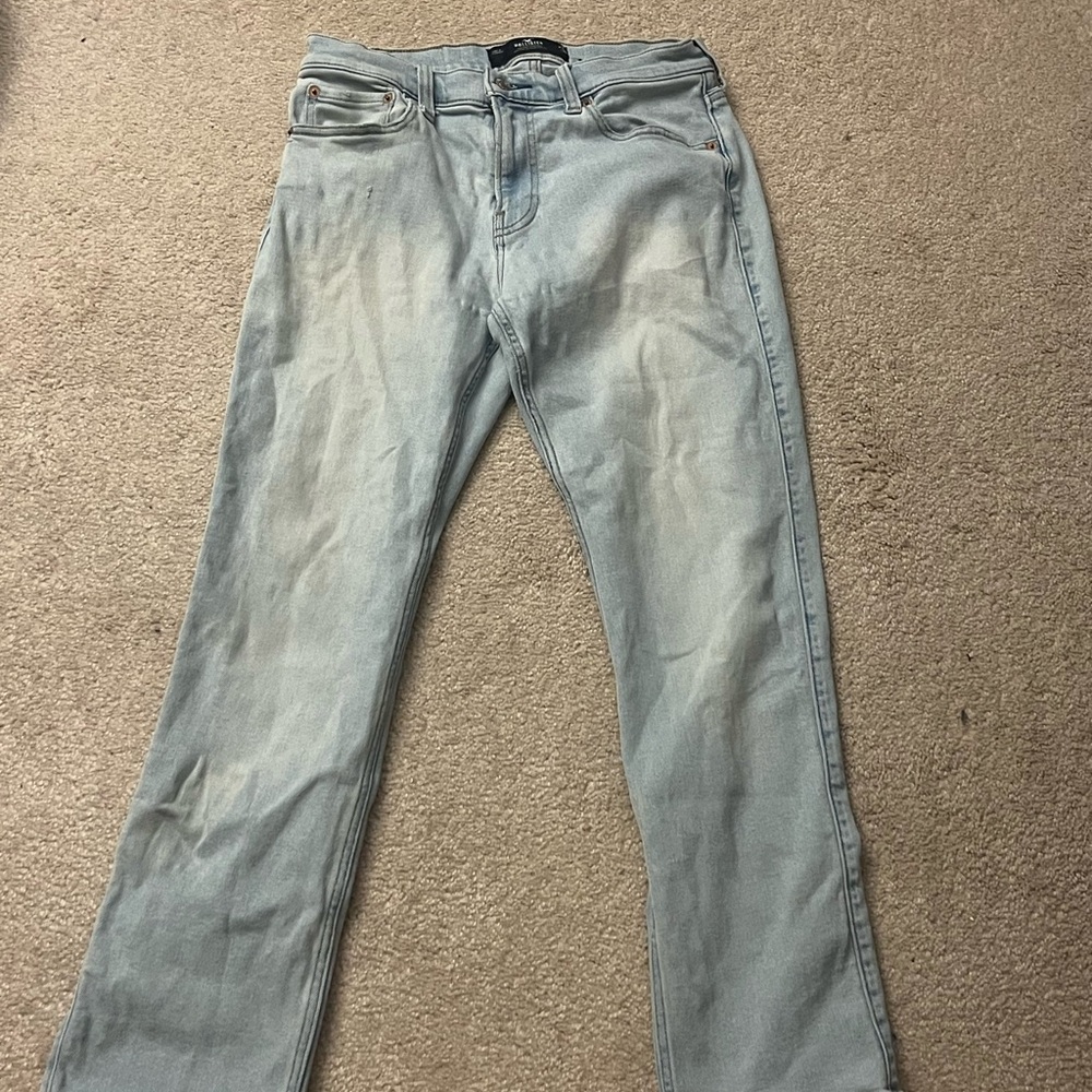 Hollister Vintage Straight Light Blue Jeans